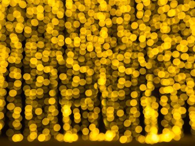 Bulanık bokeh ışıkları parlayan.