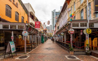 Chinatown Caddesi Singapur 'da kimse