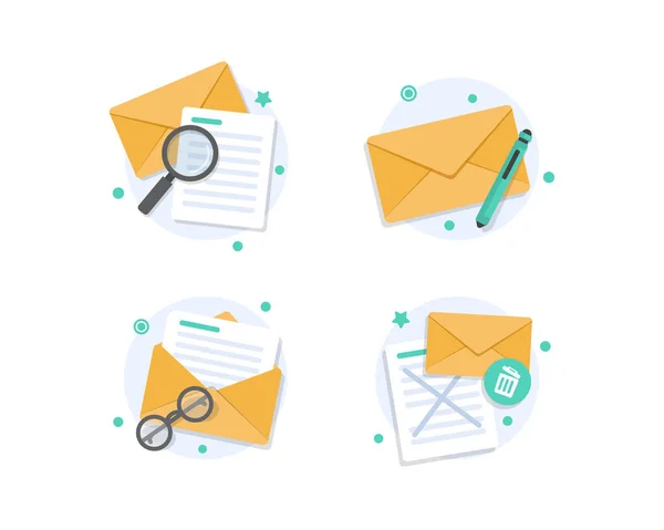 Email Messaging Email Marketing Campaign — Stok Vektör