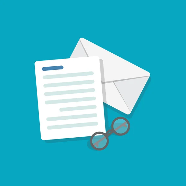 Email Και Μηνύματα Email Εκστρατεία Μάρκετινγκ — Διανυσματικό Αρχείο