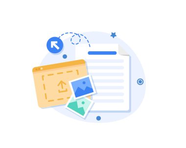 Fotoğrafları yükle, fotoğraf yükle ve çevrimiçi depolama işlevi