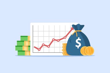 Gelir büyümesi Yatırım, mali performans, istatistik raporu, iş verimliliğini artırma