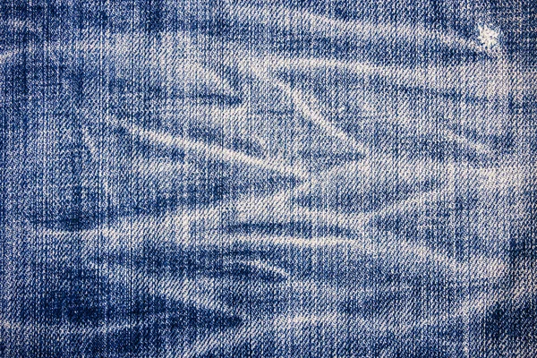 Denim jeans texture background with old torn — Stock Photo, Image