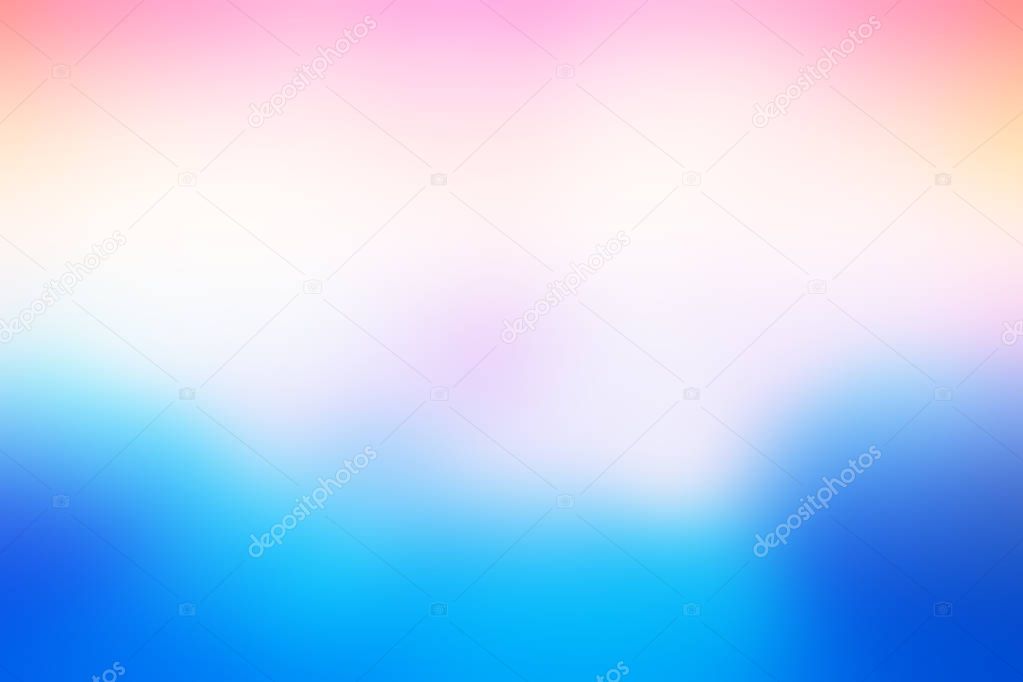 Simple Colorful Gradient light Blurred Background,Easy to make beauty pretty spaces as contemporary