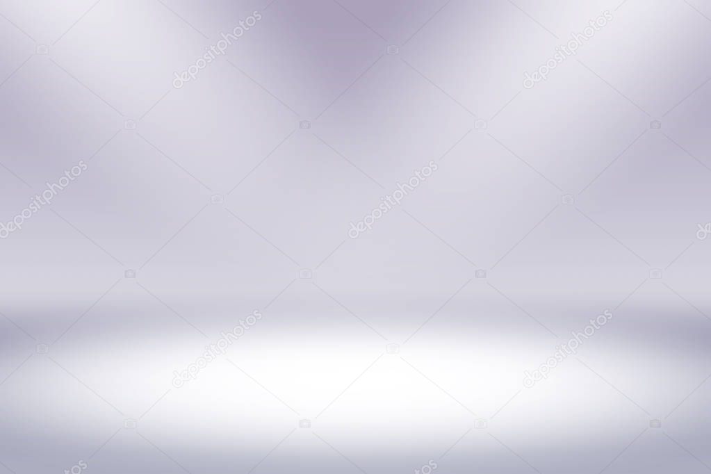 Simple white gradients light Blurred Background,Easy to make beauty pretty copy spaces as contemporary backdrop