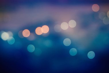 bokeh vintage sesi arka plan ufuk gece ışıklar