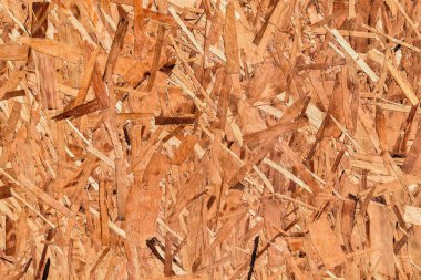 Ahşap preslenmiş kazanların arka plan doku yüzeyine yakın çekim