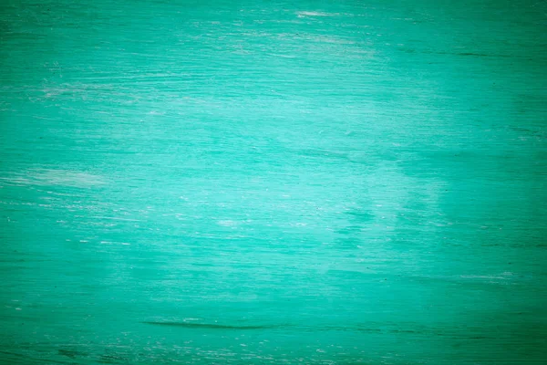 Yeşil, mavi arka plan ile yaşlı ahşap, retro sesi sıkıntılı — Stok fotoğraf
