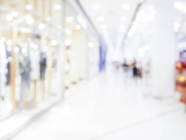 bulanık mağaza veya hastane iç bokeh için arka plan ışık ile soyut