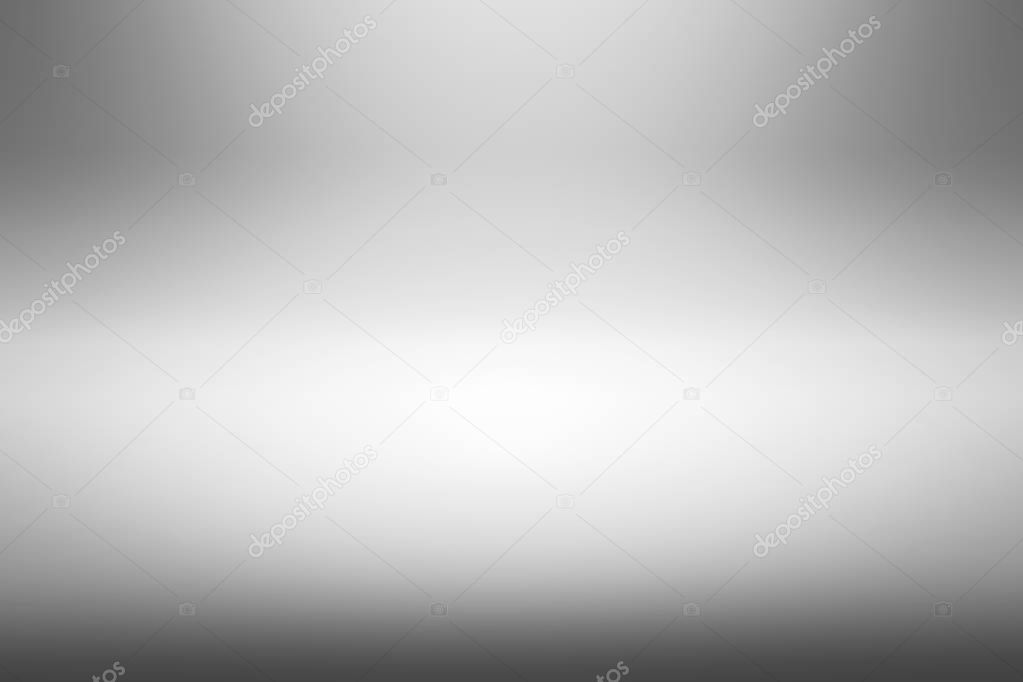 Simple white gray gradient light Blurred Background,Easy to make beauty pretty copy spaces as contemporary backdrop design