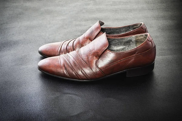 Second hand Fashionable Male Classic Leather Shoes