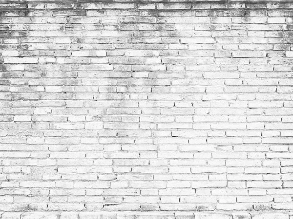 Antigua pared de ladrillo blanco Textura Diseño. Fondo de ladrillo blanco vacío para Presentaciones y Diseño Web. Mucho espacio para la composición de texto arte imagen, sitio web, revista o gráfico para el diseño — Foto de Stock