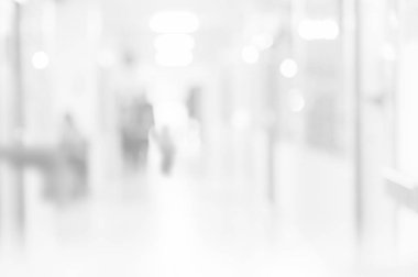 Bulanık koridor arka plan üzerinden bina koridor koridor arka bina için soyut