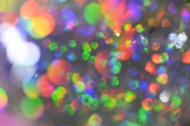 Soyut Gökkuşağı Bokeh ışık sızıntısı parlaklığı Odaklanmış ışık sızıntısı arka plan örtüsü