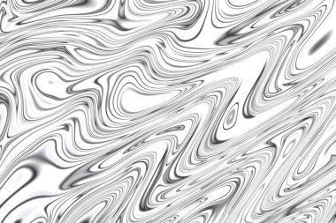 Tasarım veya dekorasyon için siyah ve beyaz soyut akrilik dökümlü boya dokusu arka planı.