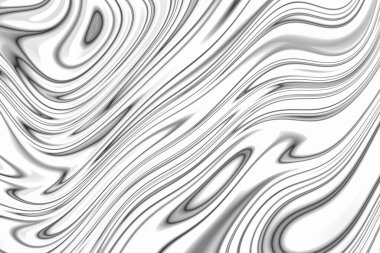 Tasarım veya dekorasyon için siyah ve beyaz soyut akrilik mermer döken boya dokusu arka planı.