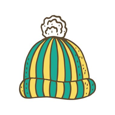 örme kış şapkası