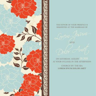 Davet düğün ve tarihi kartları kaydetmek