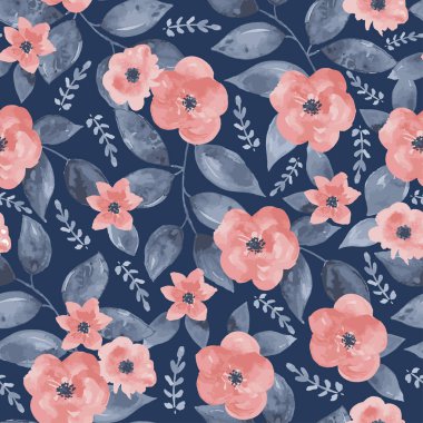 Kusursuz eski çiçek arkaplanı