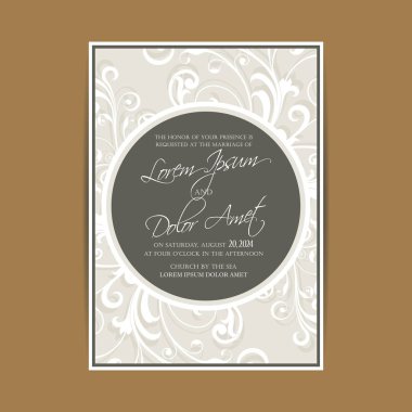 Davet düğün ve tarihi kartları kaydetmek