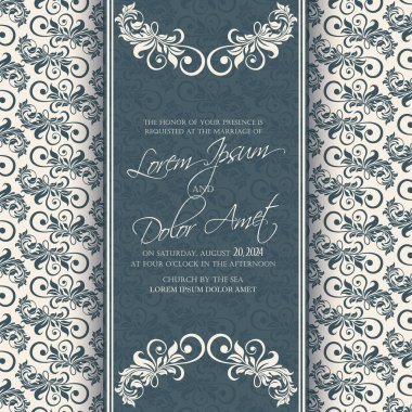 Davet düğün ve tarihi kartları kaydetmek