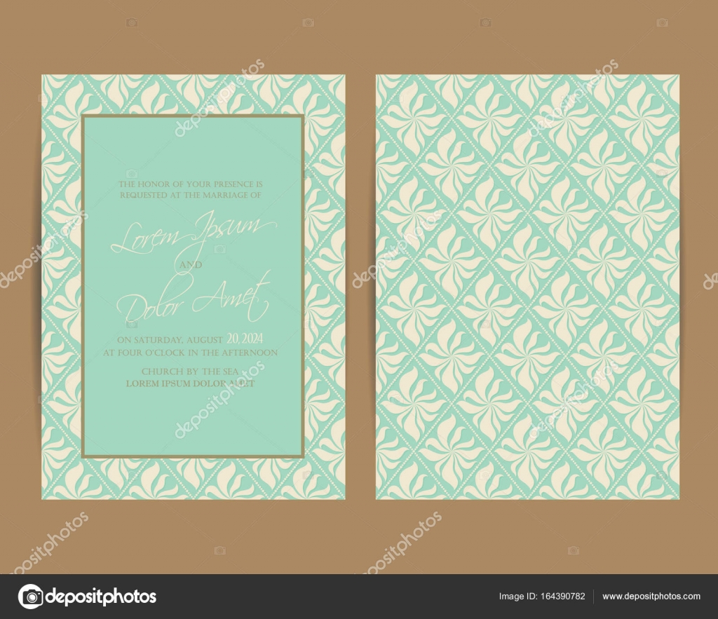 Wedding Invitation And Save The Date Cards Stock Vector Image By C Arnica