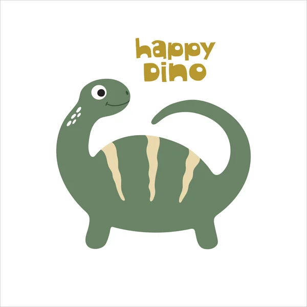 Cute dino vector illustration — Stock Vector