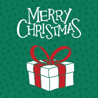 Merry Christmas tebrik kartı, poster ve başlık sayfası