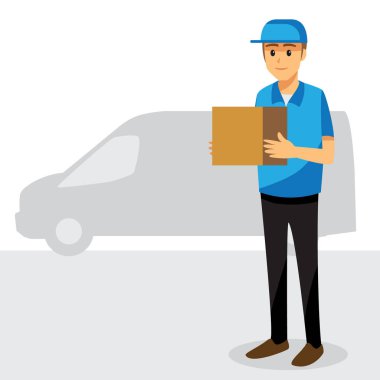  Çizgi film karakteri, teslimatçı