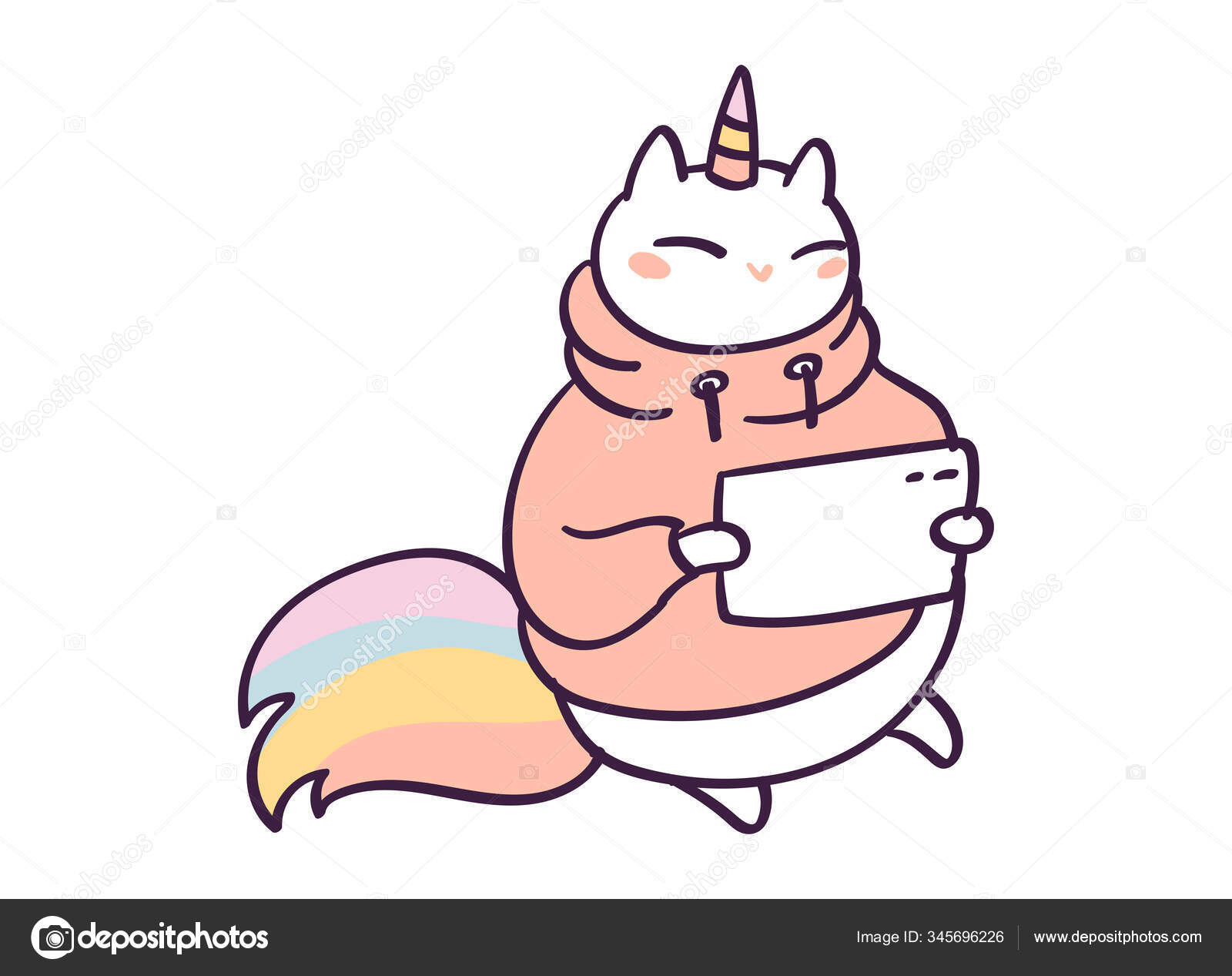 Mignon Personnage De Dessin Anime Chat Licorne Lecture Sur Tablette Illustration Vectorielle Drole Isole Sur Blanc Image Vectorielle Par Stournsaeh C Illustration Mignon Personnage De Dessin Anime Chat Licorne Lecture Sur Tablette Illustration Vectorielle Drole Isole Sur Blanc Image Vectorielle Par Stournsaeh C Illustration