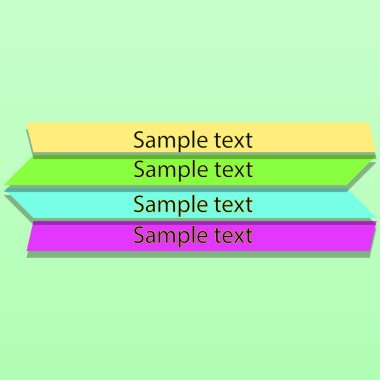 Vektör geometrik şekil reklam promosyon afiş. Soyut evrensel düzen