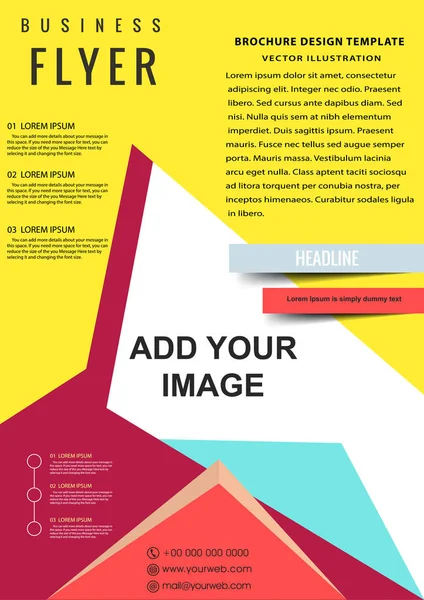 Stijlvolle Presentatie Van Business Poster Magazine Cover Design Layout Template — Stockvector