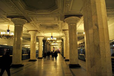 St. Petersburg beauntiful metro