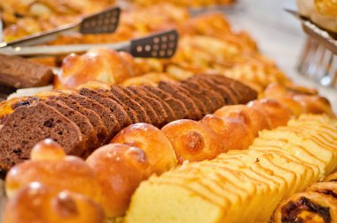 Kahvaltı ya da branç için hamur işi ve fırın