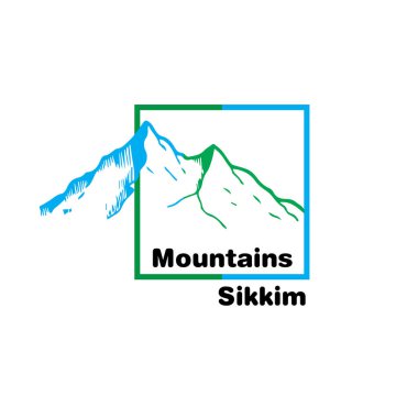 Dağlar: Sikkim, India