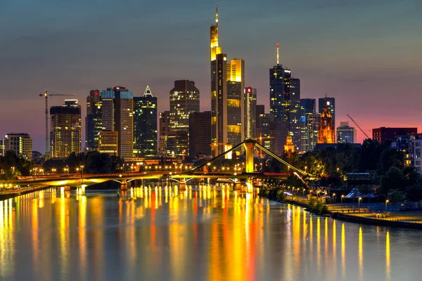 Frankfurt und Main, Deutschland — Stockfoto