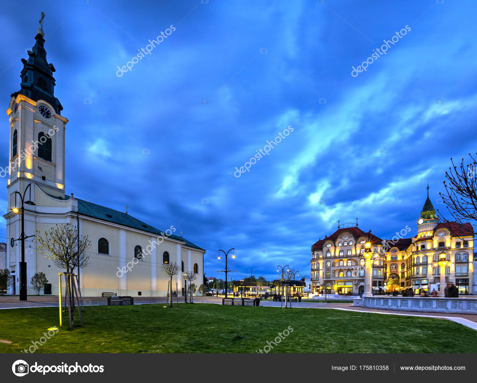 Oradea city, Romania — Stock Photo © catalinlazar 175810358