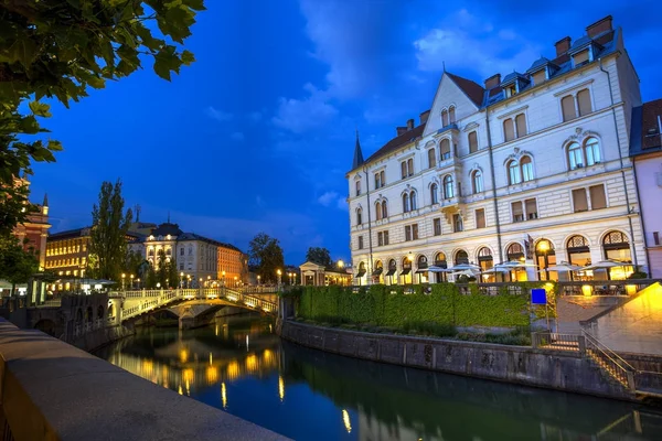 Ljubljana City, Eslovénia — Fotografia de Stock