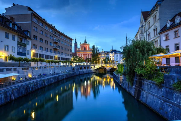 Ljubljana City, Eslovénia — Fotografia de Stock