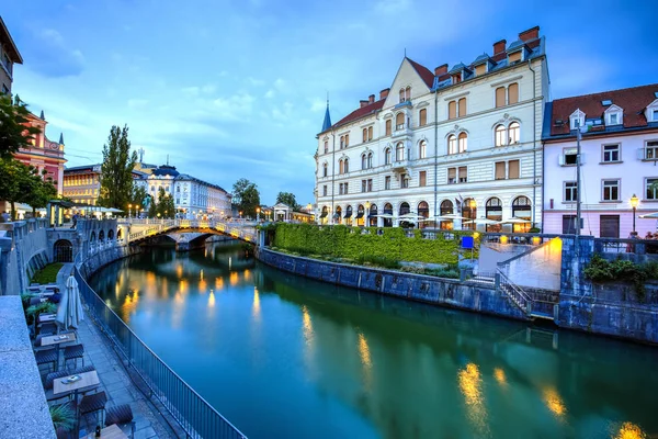 Ljubljana City, Eslovénia — Fotografia de Stock