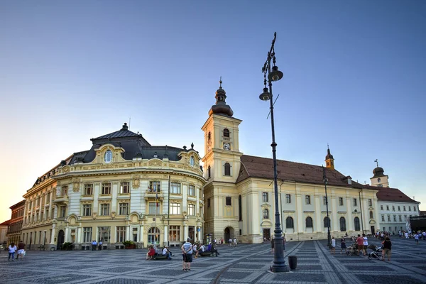 Sibiu, Transilvania, Rumania — Foto de Stock