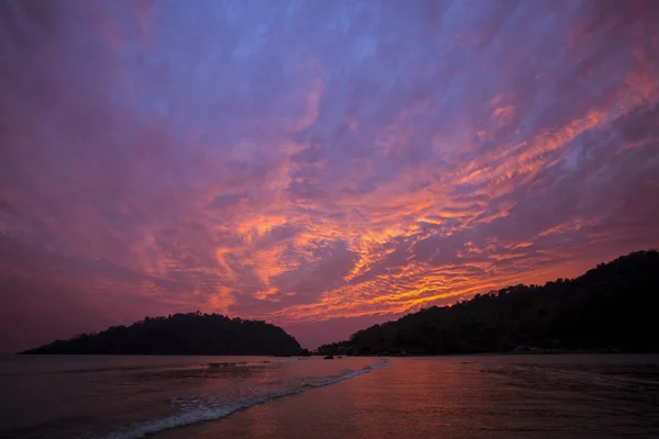 Puesta de sol en Goa, India — Foto de Stock