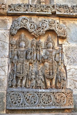 Hindu heykel, Bellur, Hindistan