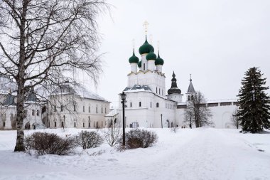 İçinde Rostov Kremlin kışın, Rusya Federasyonu