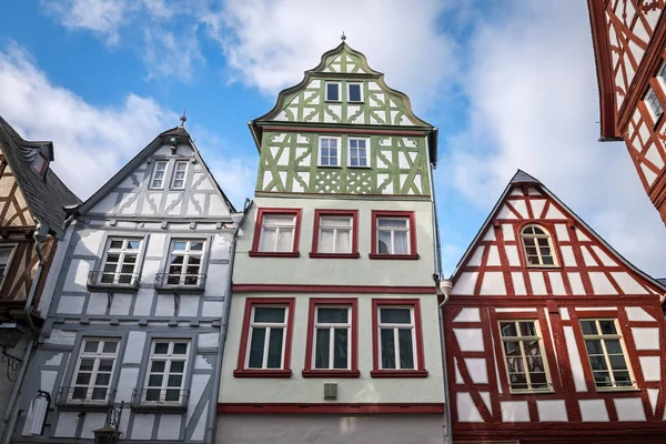 Famous timber-frame houses in the old centre of  Limburg an der Lahn, Germany — Stock Photo, Image