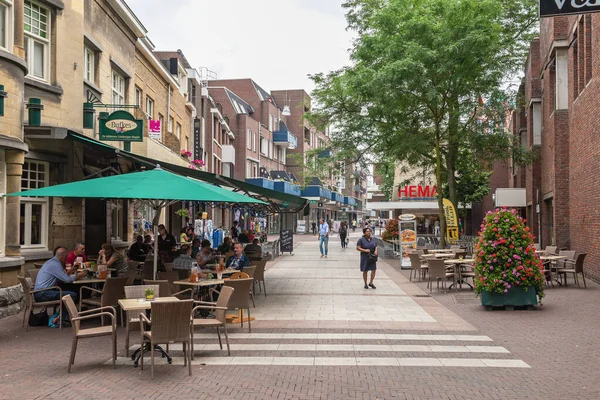 Roermond Limburg Netherlands June 2018 View Busy Street Historic City — Stock Photo, Image