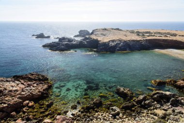 Cabo de Palos, İspanya sahillerinde.