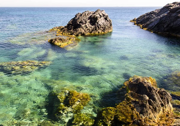 Paisaje de la costa del Palo de Cabos, España — Foto de Stock