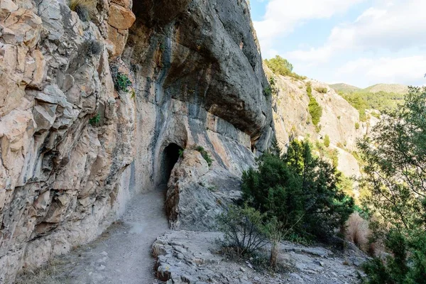 Προβολές διάδρομος Pena Cortada, Ισπανία — Φωτογραφία Αρχείου