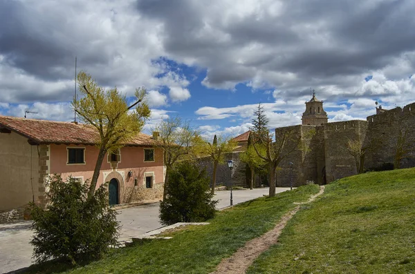 Medeltidsstaden Morella, Castellon i Spanien — Stockfoto